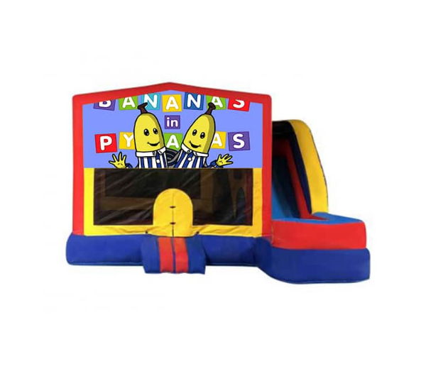 Bananas in Pyjamas Medium External Slide Jumping Castle