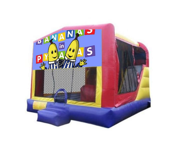 Bananas in Pyjamas Extra Large Combo Jumping Castle
