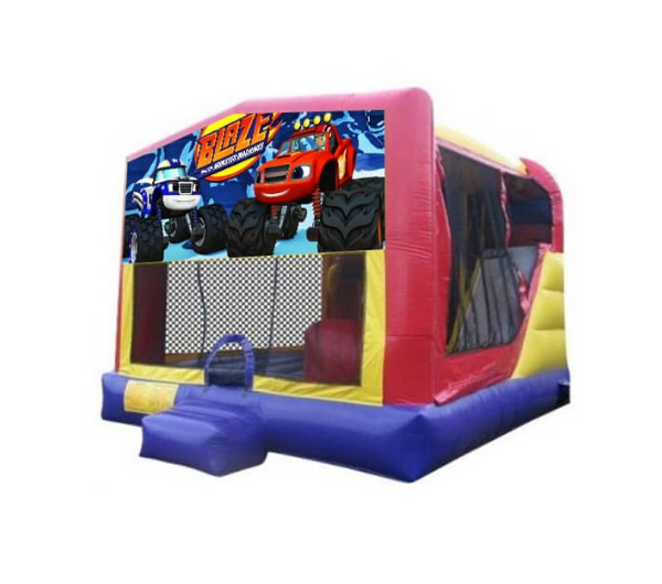 Blaze and the Monster Machines Extra Large Combo Jumping Castle