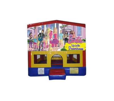 Barbie Small Square Jumping Castle