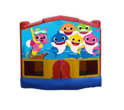 Baby Shark Small Combo Jumping Castle
