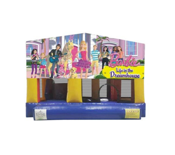 Barbie Small Slide Jumping Castle