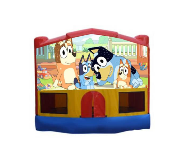 Bluey Small Combo Jumping Castle