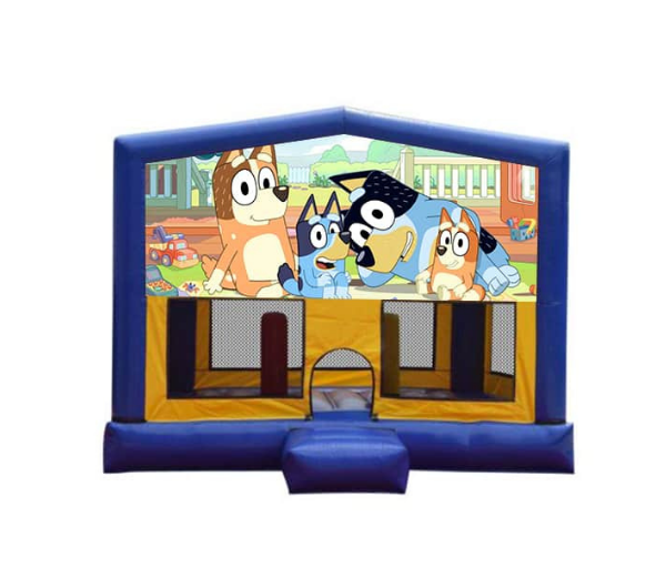 Bluey Medium Combo Jumping Castle