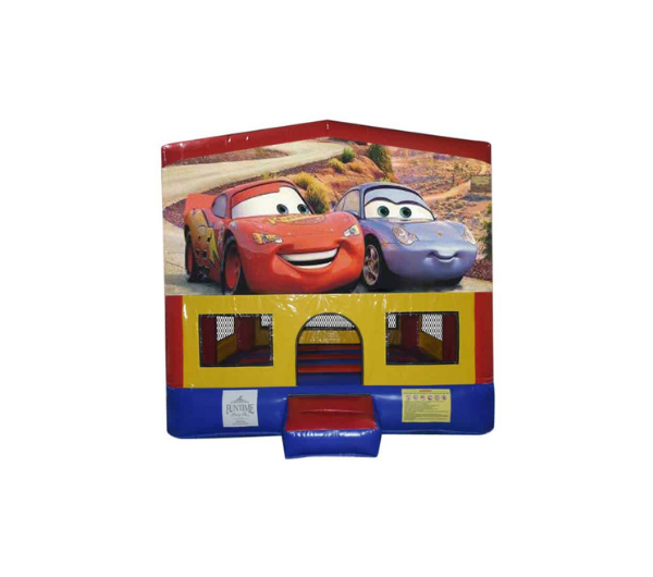 Cars Small Square Jumping Castle