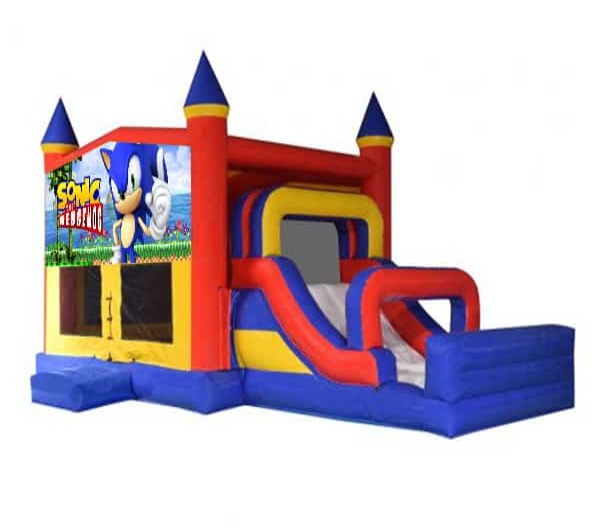 Sonic Mega Combo Jumping Castle – Funtime Party Hire